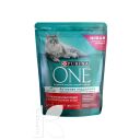 Корм PURINA ONE сухой с говядиной-пшеницей для стерилизованных кошек-котов 750г