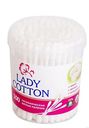 Палочки ватные в банке LADY COTTON, 100 шт