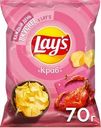 Чипсы картофельные Lay's Краб 70г