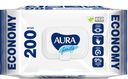 Влажные салфетки для всей семьи с крышкой Family «Big-pack» Aura, 200 шт