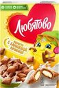 Готовый завтрак ЛЮБЯТОВО Подушечки с банановой начинкой, 220г