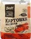 Чипсы картофельные BRUTO Крафт, картошка жареная с томатом и укропом