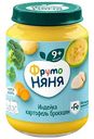 Пюре ФрутоНяня Индейка, картофель, брокколи, с 9 месяцев, 190 г