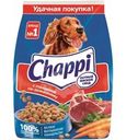 Корм сухой Chappi Сытный мясной обед с говядиной по-домашнему для собак полнорационный 600г