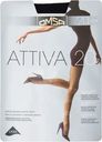 Колготки Omsa Attiva 20 Nero Черные Размер 5