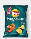 Чипсы Lay's Рифленые Пряная креветка 105г
