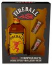 Виски Fireball Канада, 0,75 л + Рюмки
