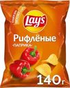 Чипсы картофельные Lay's Рифленые Паприка 140г