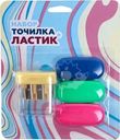 Набор точилка 1шт. и ластики 3шт.