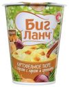 Пюре Биг Ланч картофельное с соусом с луком и гренками 50г
