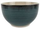 Салатник керамический Maxus Бриз цвет: тёмный сине-зелёный/чёрный 14x8,5 см, 700 мл