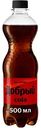 Напиток Добрый Cola без сахара, 0,5л