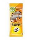 Станки для бритья "Sensitive", BIC 3, для мужчин, 4 шт.