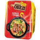 Лапша Роллтон Горячий обед с говядиной быстрого приготовления 85г