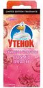 Стикеры чистоты для унитаза Туалетный утёнок Cosmic Peach, 3шт