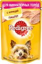 Kорм для собак PEDIGREE®, для маленьких пород, паштет с курицей, 80г