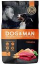 Сухой корм для взрослых собак крупных пород Dog&Man Говядина, 2 кг