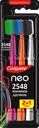 Зубная щетка COLGATE Neo 2548 кончиков щетинок, средней жесткости, 2+1, 3шт