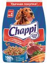 Корм сухой Chappi Сытный мясной обед с говядиной по-домашнему для собак полнорационный 600г
