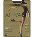 Колготки женские Omsa Attiva цвет: nero/чёрный, 40 den, 6р-р