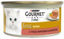 Консервированный корм для кошек Gourmet Gold утка морковь шпинат по-французски, 85 г