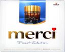 Конфеты MERCI Finest selection Ассорти из молочного шоколада, 250г