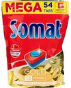 Средство для посудомоечных машин Somat Gold, 54 таблетки