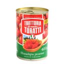 Овощи консервированные без добавления уксуса: Tоматы очищенные резаные,
торговой марки TRATTORIA DI MAESTRO TURATTI