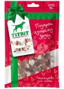 Косточки для собак TitBit Новогодняя Коллекция мясные с индейкой и творогом 90г