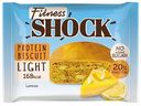 Бисквит протеиновый FitnesShock лимон, 40г