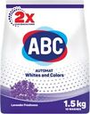 Стиральный порошок ABC Лаванда, 1,5кг