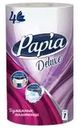 Бумажные полотенца, Papia, 4 слоя, 1 рулон