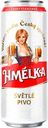Пиво HMELKA светлое фильтрованное пастеризованное, 0,45 л