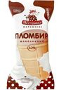Мороженое Пестравка пломбир шоколадное в вафельном стаканчике 12%, 100г