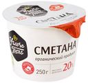 Сметана 20% Углече Поле БЗМЖ 250 г