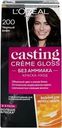 Краска-уход для волос CASTING CREME GLOSS 200 Черный кофе, без аммиака, 180мл