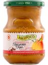 Пюре Artfood персиковое с сушёным яблоком и корицей, 270г