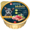 Корм для кошек Зоогурман Holistic с уткой и шпинатом, 100 г