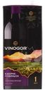 Вино Vinogor Каберне Совиньон красное полусухое 12%, 1л
