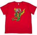 Футболка мужская Donland с новогодним принтом Dragonrider цвет: красный размер: M-3XL в ассортименте
