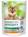 Корм Perfect Fit Иммунитет с индейкой и добавлением спирулины и клюквы для кошек, 580г
