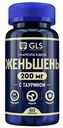 БАД GLS Pharmaceuticals Женьшень 200мг с таурином, 60капсул