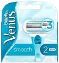 Кассеты Venus Smooth для станка с тройными лезвиями 2 шт