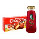 Вместе выгоднее: Печенье Choco Pie в шоколадной глазури, 180 г + Нектар il Primo осветленный, 200 мл