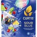 Фруктово-травяной чай Curtis Wow Drop Sour Blue с ароматом тайского лайма клюквы и цедрой цитрусовых, 15x1,5г