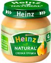 Пюре фруктовое HEINZ Naturals Спелая груша, с 4 месяцев, 80г