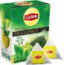 Чай Lipton зеленый GreenGunpowder в пирамидках, 20 пак