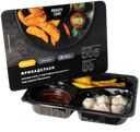 Фрикадельки с соусом Бешамель и картофельными дольками, 300 г