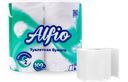 Туалетная бумага 2 слоя 4 рулона, ТМ «ALFIO» 