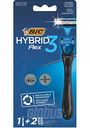 Бритвенный станок Bic Hybrid 3 Flex с 2 сменными кассетами,